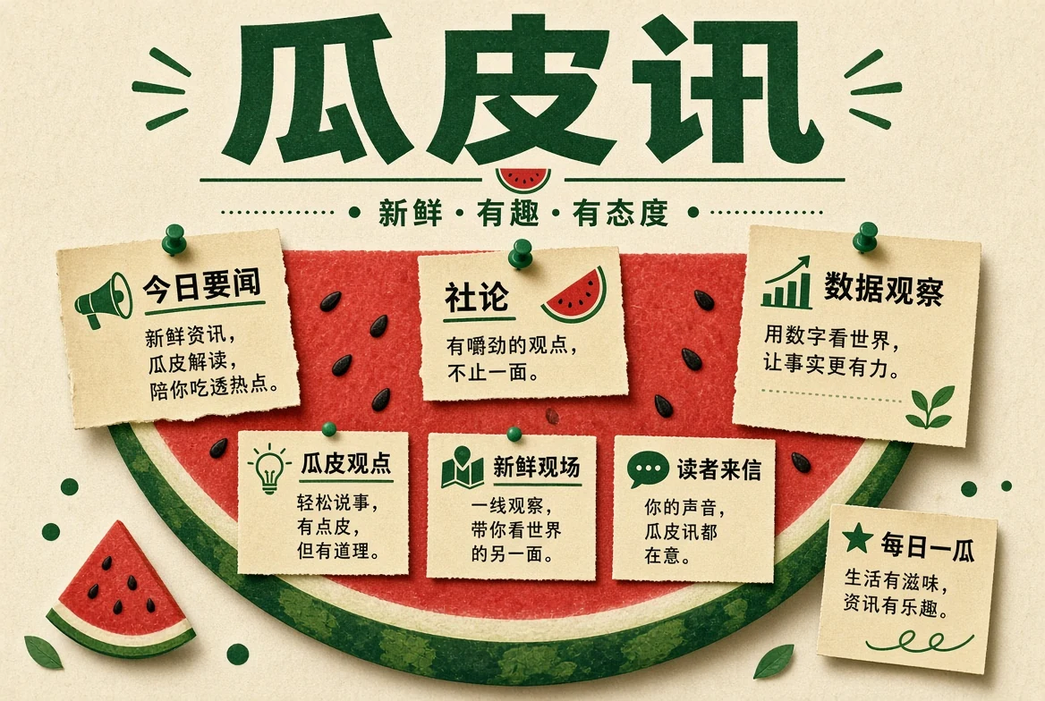 瓜皮讯公开动态整理